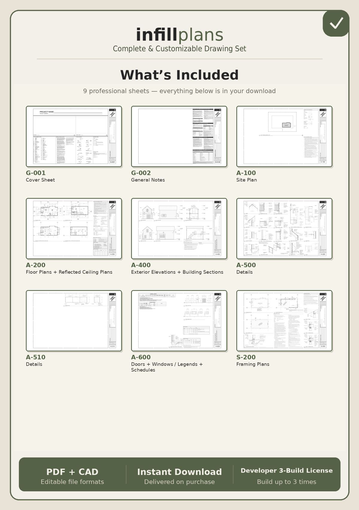 The Studio ADU Plan