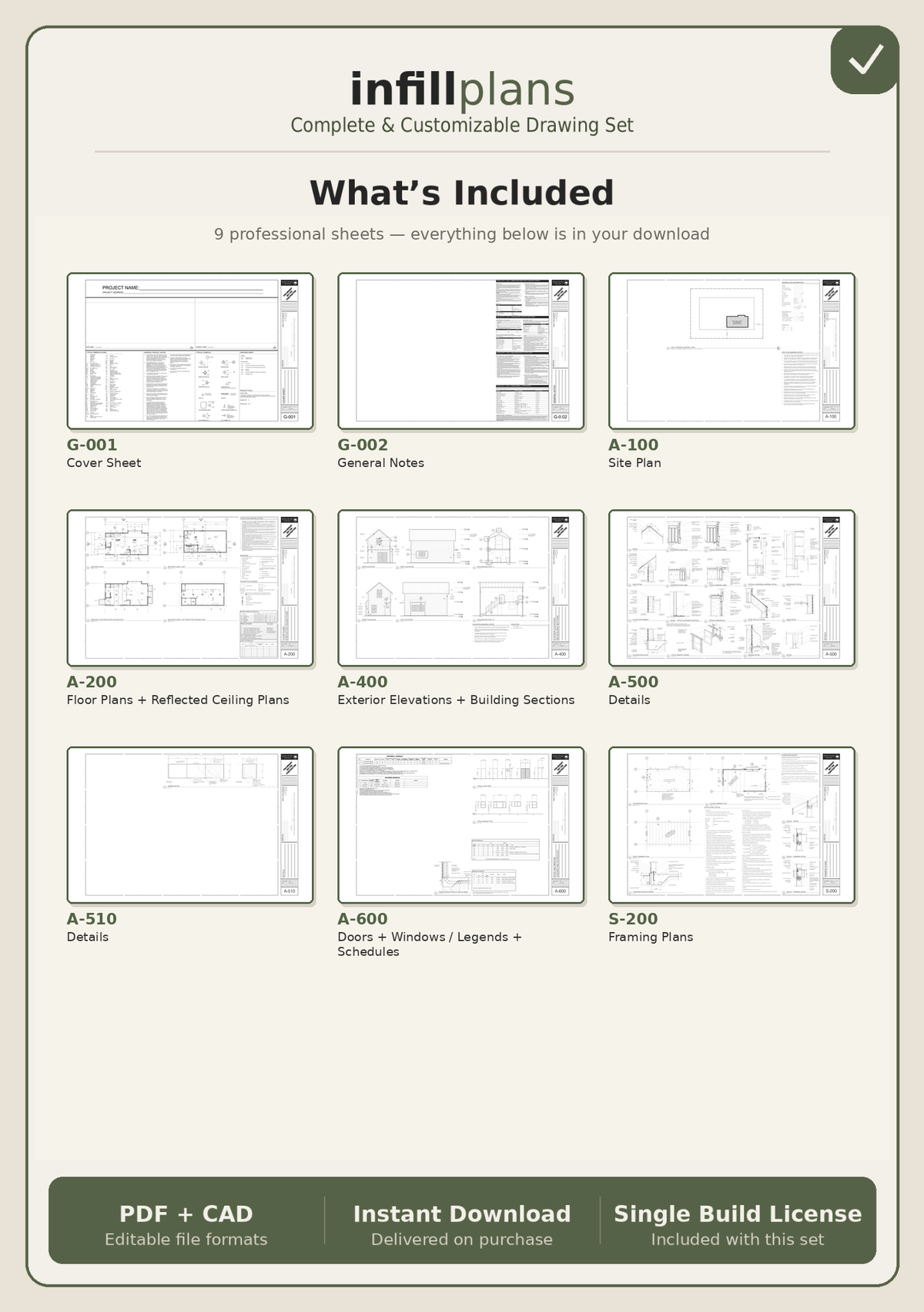 The Studio ADU Plan