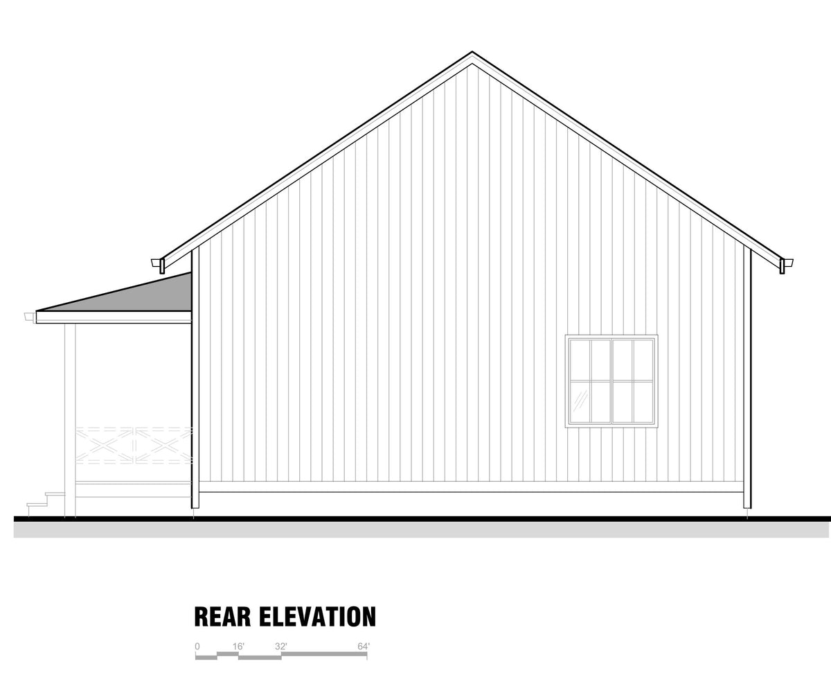 The Pinecrest ADU Plan | 790 SF 2-Bedroom Cottage ADU - NEW!