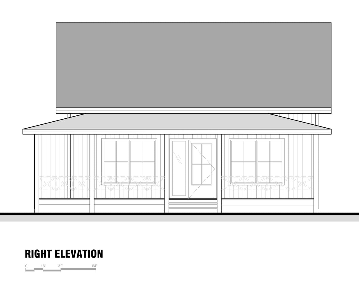 The Pinecrest ADU Plan | 790 SF 2-Bedroom Cottage ADU - NEW!