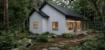 The Fernwood ADU Plan | 790 SF 2-Bedroom Cottage House Plan - NEW!
