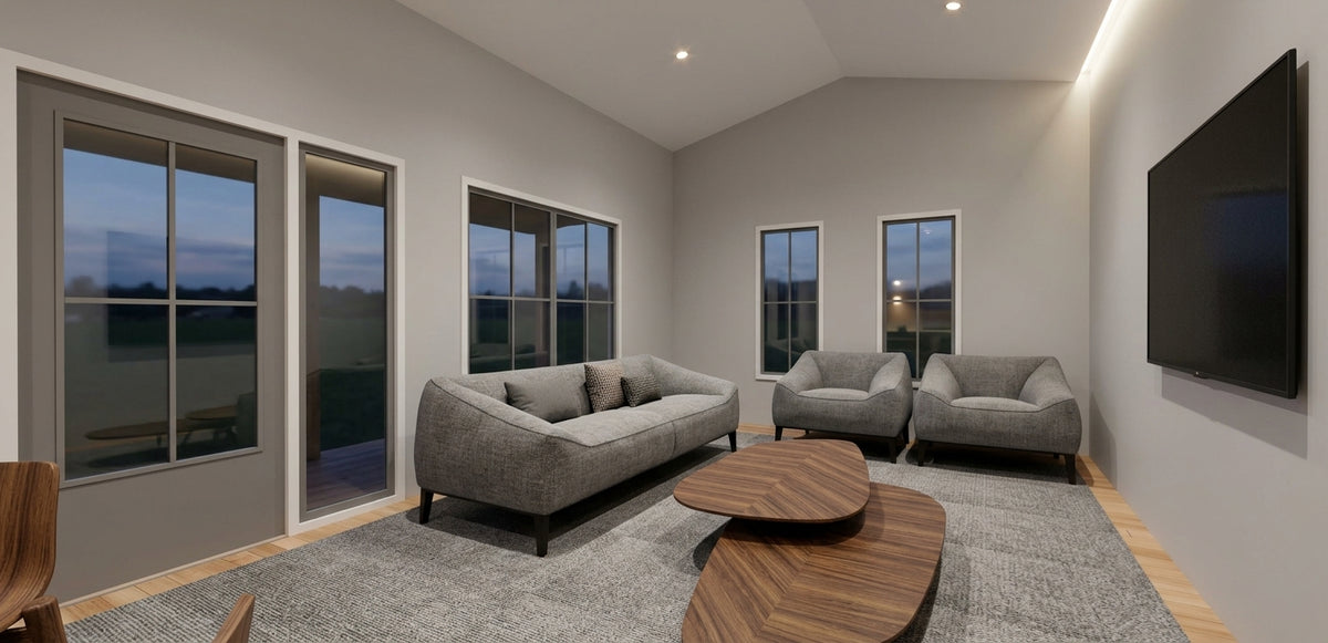 The Pinecrest ADU Plan | 790 SF 2-Bedroom Cottage ADU - NEW!